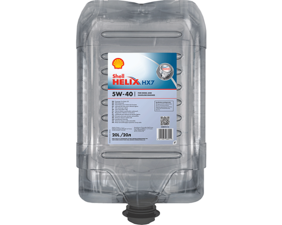 SHELL Helix HX7 5W-40 Eco 20L
